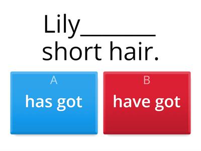 Year 3 & 4 : English Quiz