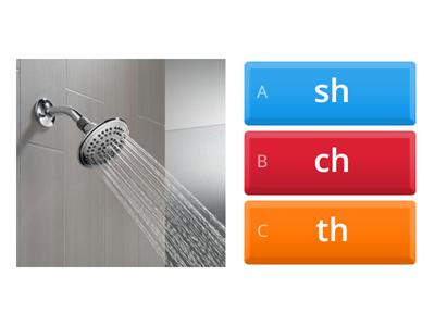  Digraph Game - th, ch, & sh