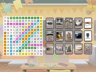 Go Getter 2 Unit 0.3 Inside the house