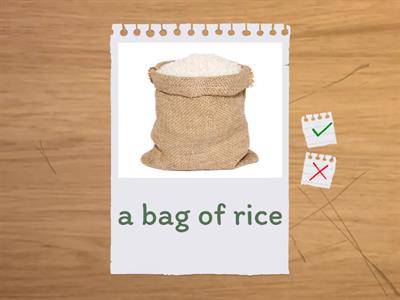 Unit 6: What's for Dinner?