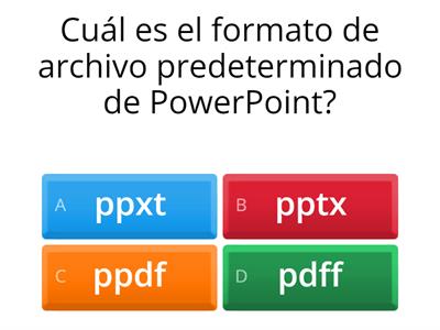 Preguntas PowerPoint