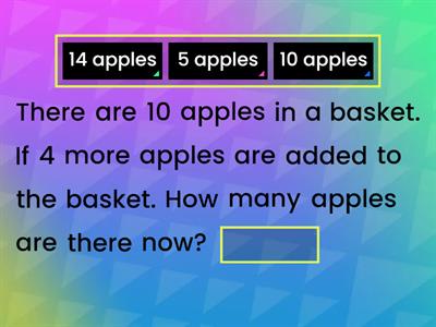 Addition problem solving