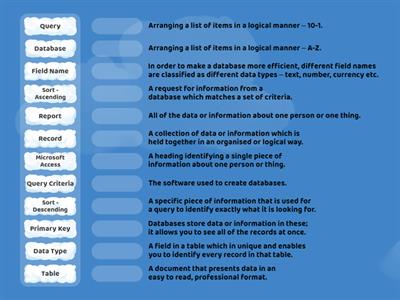 Database Terminology 