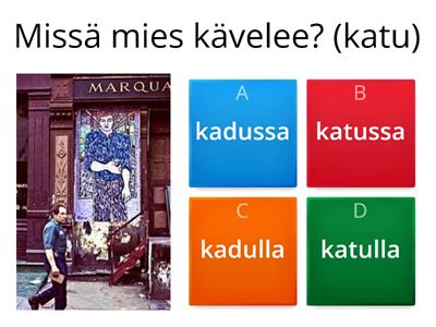 Missä? (paikat + KPT)