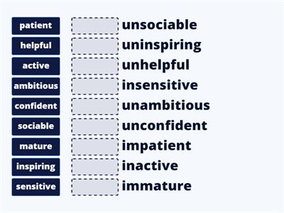 Own it ! 3 (opposites)