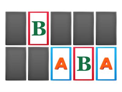 Alphabet identification ( capital letter)