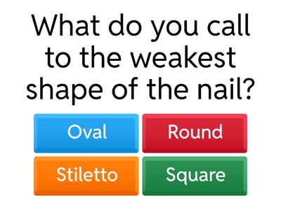 Characteristics of a Nail