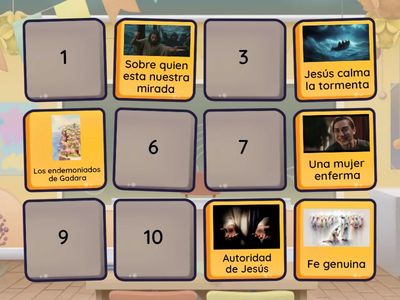 Juego de memoria Jesús