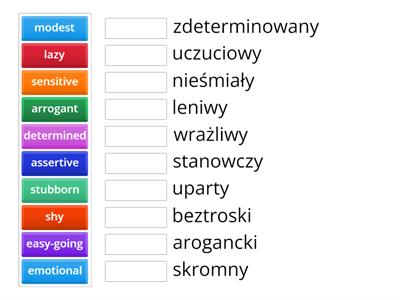 adjectives intermediate level Insight