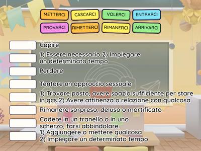 B1 - Lessico - Verbi Pronominali