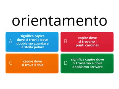 orientamento
