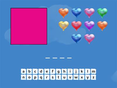 Hangman: Colours for beginners