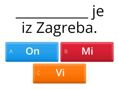Odakle su oni? / Tko su oni?