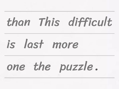 COMPARATIVES WITH MORE AND LESS
