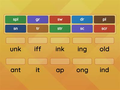 Beginning Blends Match Up