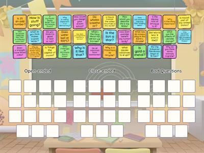 Open-ended vs Closed-ended