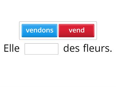 RE Verb Sentence Completion Activity