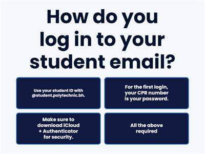 Freshman Year Questions – Bahrain Polytechnic