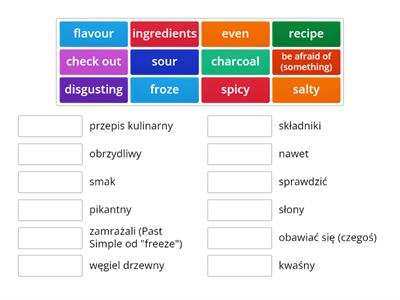 English Class A2 Unit 6 Reading (6.5) - Słówka