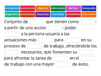 Definición de Itinerario Personalizado de Inserción (IPI).