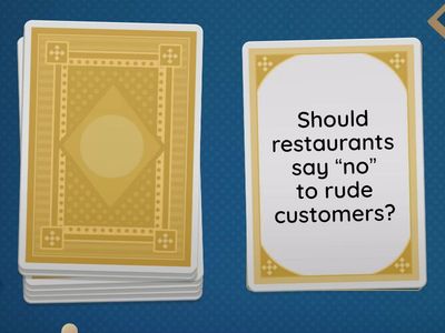 Eating Out - Speaking 