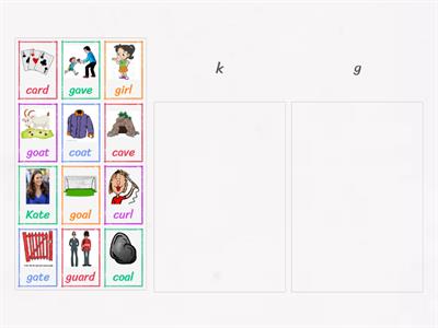 k g minimal pairs 