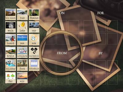 Word patterns, prep phrases