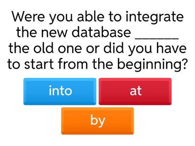 Business Result B2 Unit 10 Vocabulary