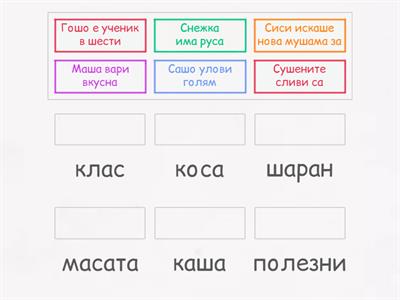 Диференциация С и Ш