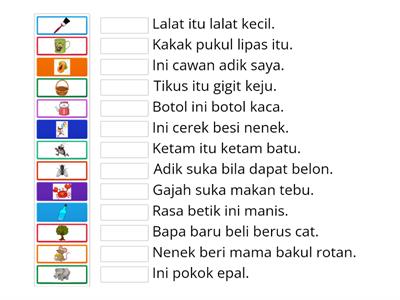 AYAT MUDAH PERKATAAN KV+ KVK 