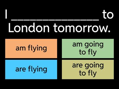 Future forms will, be going to