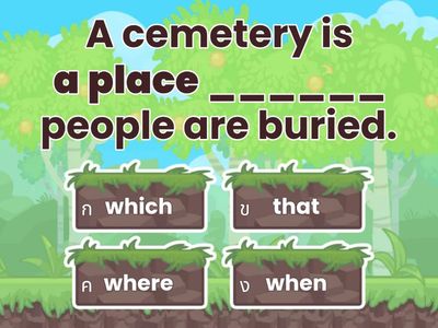 Relative clauses (practice 1)