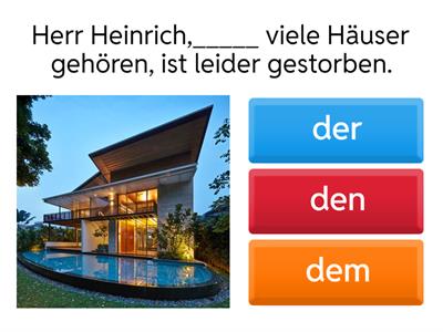 A2+ Relativsätze Dativ