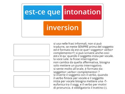 frase interrogativa francese 