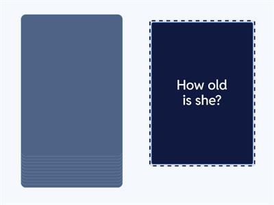 PERSONAL INFORMATION SPEAKING CARDS