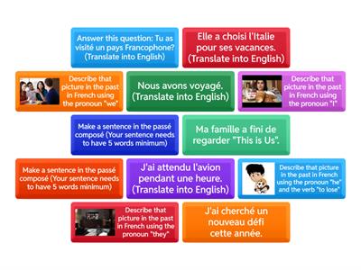 Le passé composé with avoir (verbes réguliers)