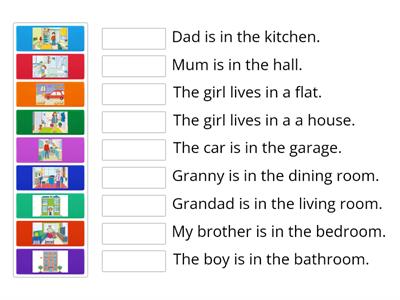 All About Us 2 - Unit 2 - Parts of the house