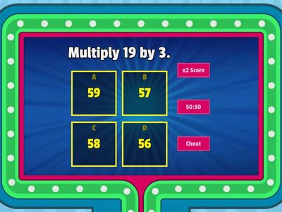 Mental Arithmetic Quiz