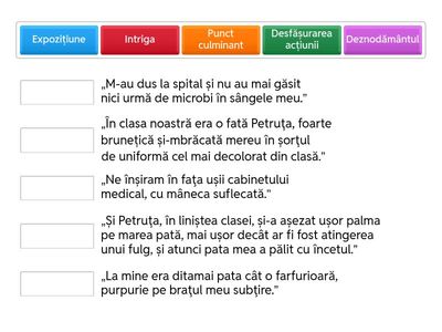 Momentele subiectului