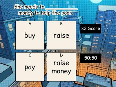 QUIZ Verbs related to money