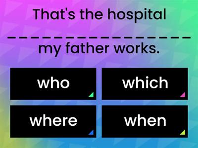 Action Paln- Relative Pronouns\ adverbs