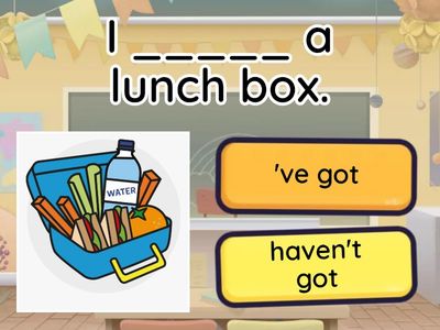 Have got / haven't got Unit 9 FF1