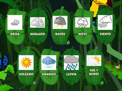 SÍMBOLOS DEL TIEMPO ATMOSFÉRICO