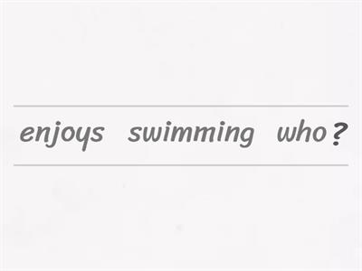 Subject and object questions