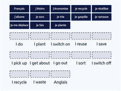 Environment verbs Y9