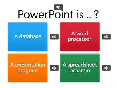 Basic PowerPoint Quiz