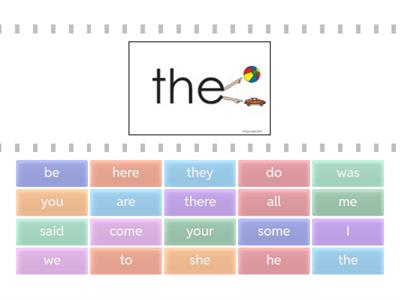  Find the Match- Magic words