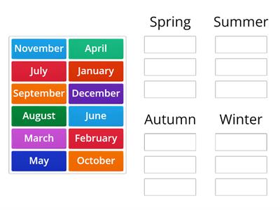 Months and Seasons