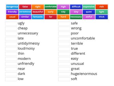  Solutions elementary opposites 3e