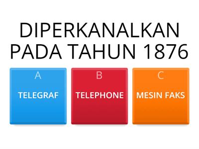 6.1 ALAT TELEKOMUNIKASI 